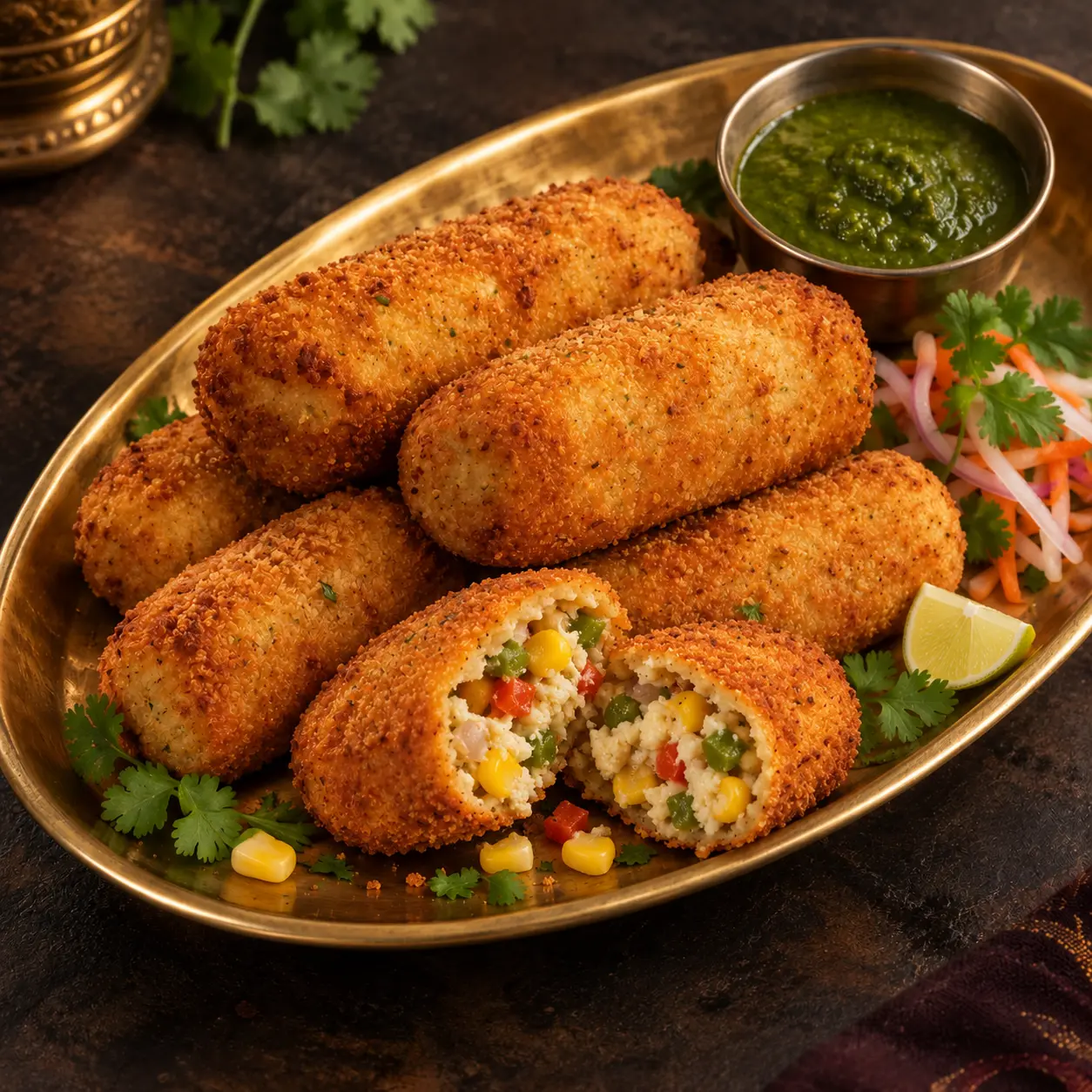 Cheese Corn Rolls